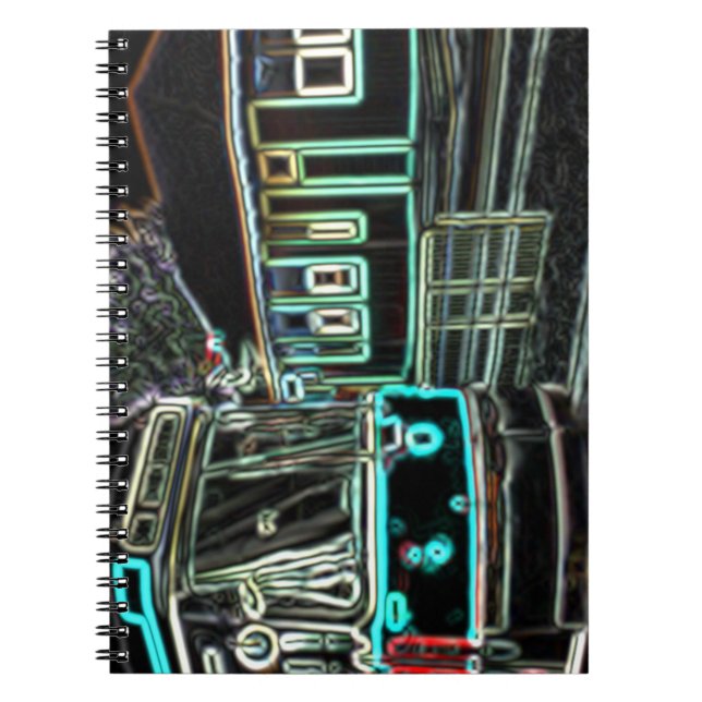 Caderno Espiral CLRV Neon no notebook Stn Spiral (Frente)