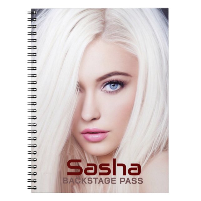 Caderno Espiral CLUB FAN: VIP - Notebook Fotográfico Espiral (Frente)