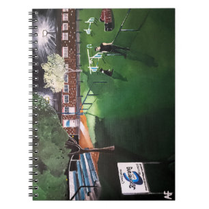 Caderno Espiral Clube Canino Boomerang Pintura por Alfred Fox