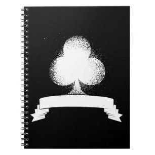 Caderno Espiral Clube do Grunge no branco