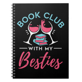 Caderno Espiral Clube do Livro Bonito com Minhas Besties