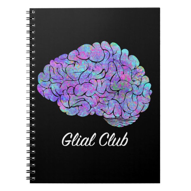 Caderno Espiral Clube Glial (Frente)