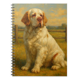 Caderno Espiral Clumber Spaniel