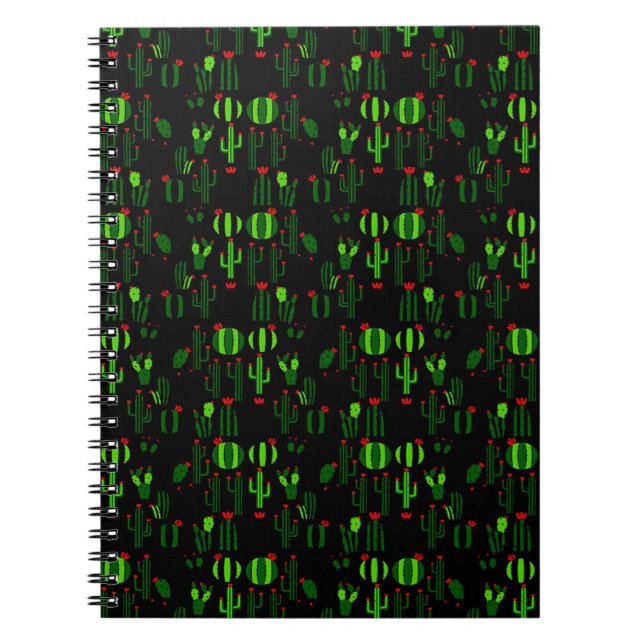 Caderno Espiral Cluster Cactos (Frente)