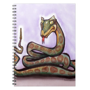 Caderno Espiral Cobra