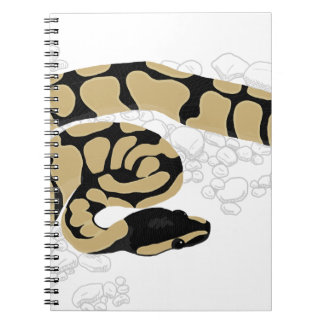 Caderno Espiral Cobra do pitão da bola
