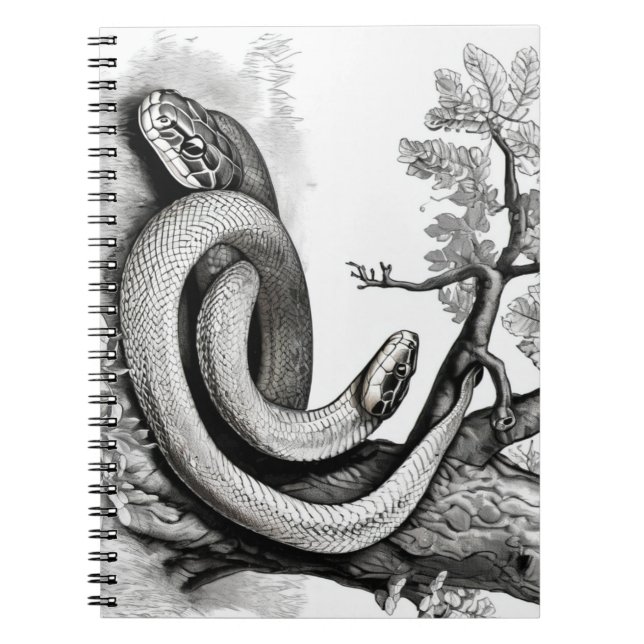 Caderno Espiral Cobras (Frente)