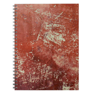Caderno Espiral Cobre Velho: Textura Metálica Viva.