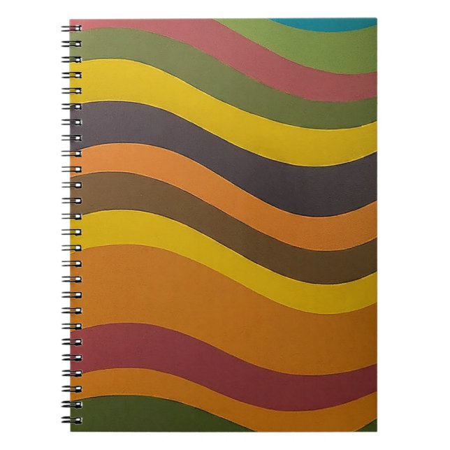 Caderno Espiral Cobrir de cores (Frente)