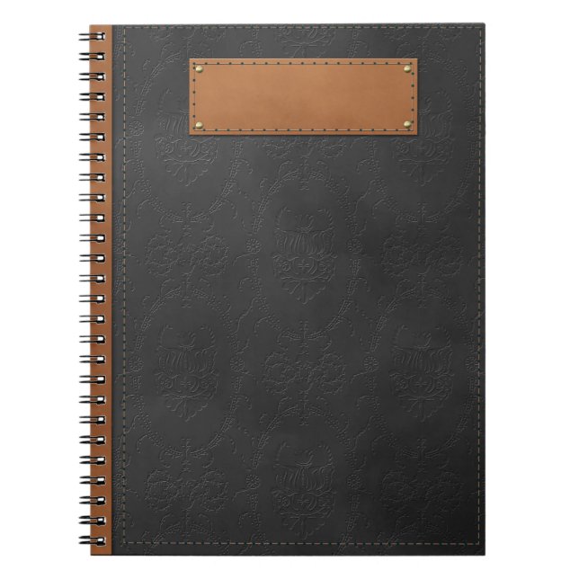 Caderno Espiral Cobrir de couro (Frente)