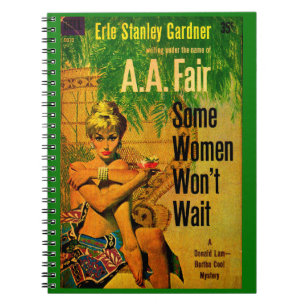 Caderno Espiral cobrir do romance de polpa de 1953 Algumas mulhere