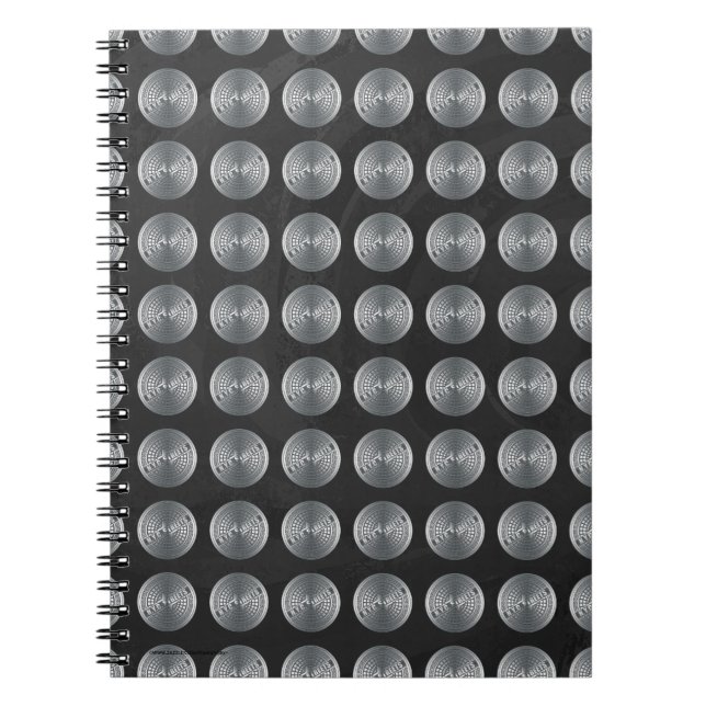Caderno Espiral Cobrir Manhole NYC (Frente)