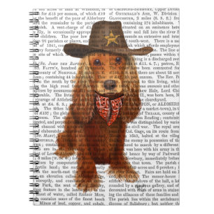 Caderno Espiral Cocker Spaniel Cowboy 2