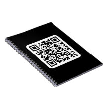 Código QR moderno editável | Branco preto ou qualq