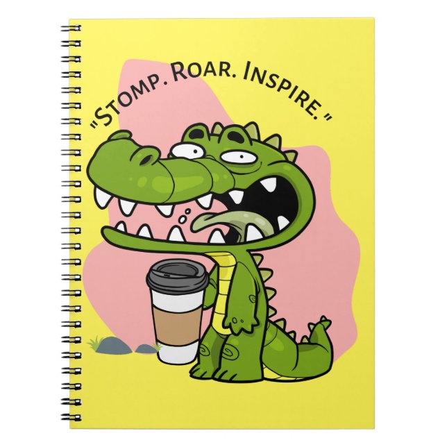 Caderno Espiral codrilo (Frente)