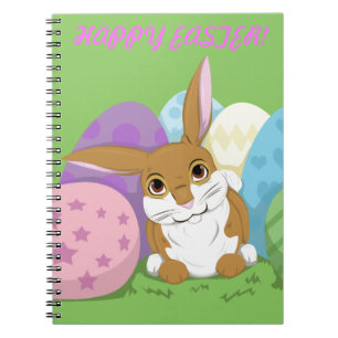 Caderno Espiral Coelhinho da Páscoa