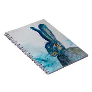 Caderno Espiral Coelho da Lebre Aquarela
