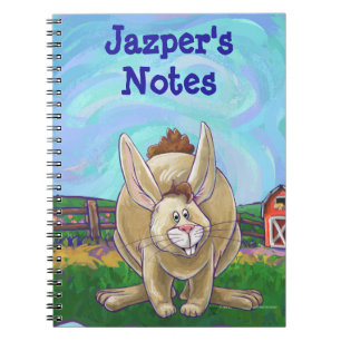 Caderno Espiral Coelho da Parada Animal