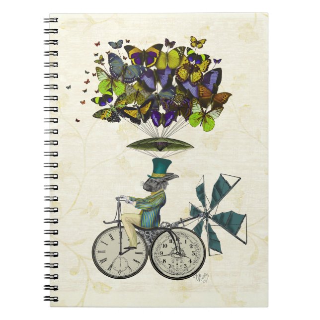 Caderno Espiral Coelho das Moscas do Tempo 3 (Frente)