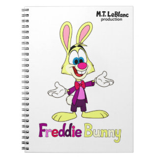 Caderno Espiral Coelho Freddie