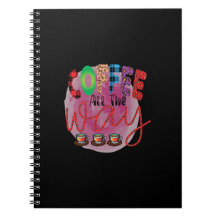 Caderno Espiral Coffee Art Coffee All The Way