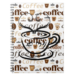 Caderno Espiral Coffee Lovers Notebook