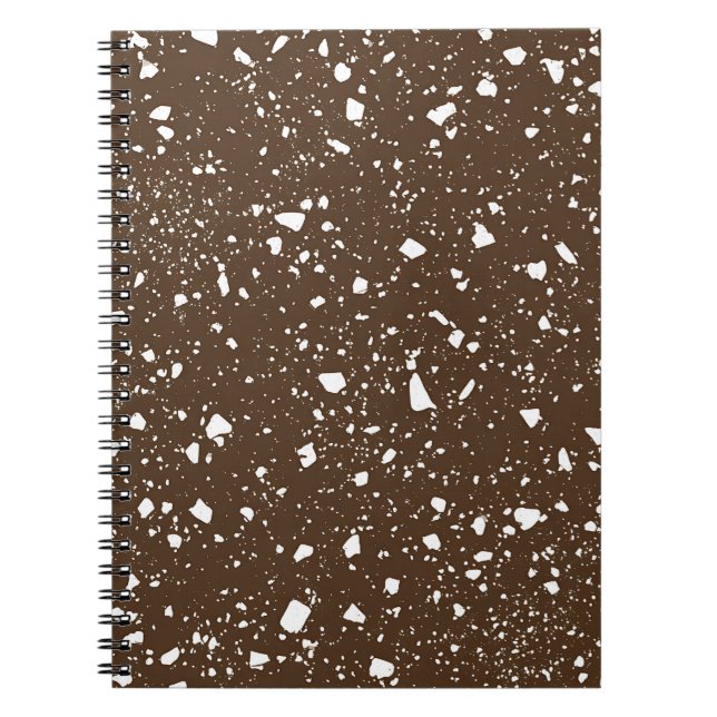 Caderno Espiral Coffee Marble Notebook (Frente)