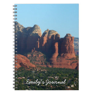 Caderno Espiral Coffee Pot Rock I em Sedona Arizona
