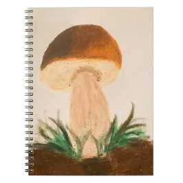 Caderno Espiral Cogumelo Porcini