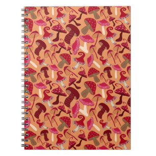 Caderno Espiral Cogumelos Cujos