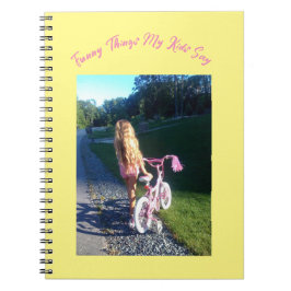 Caderno Espiral Coisas Engraçadas Que Meus Filhos Dizem