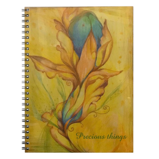 Caderno Espiral coisas preciosos (Frente)