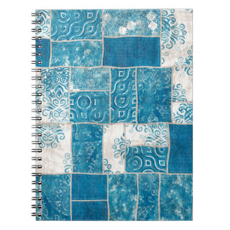 Caderno Espiral Colagem de colagem de colagem sem falhas impressão
