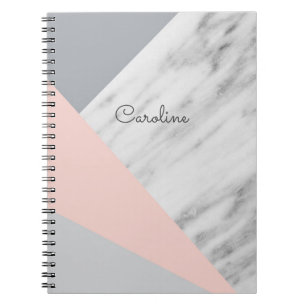 Caderno Espiral Colagem escandinava