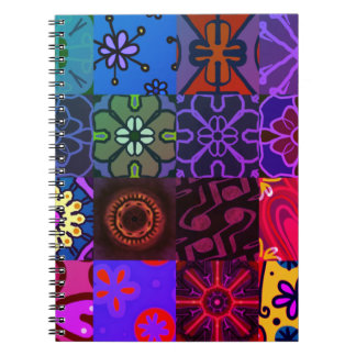 Caderno Espiral Colagem Impressão 2