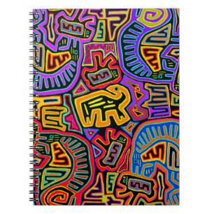 Caderno Espiral Colagem Mola da Ilha San Blas