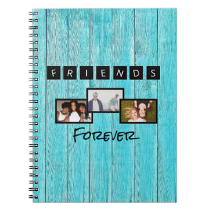 Caderno Espiral Colagem personalizada de fotos de modelo do dia de