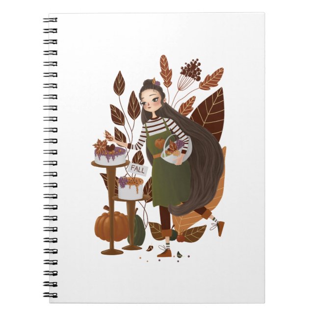 Caderno Espiral Cole Autumn Baker (Frente)