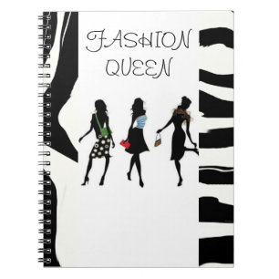 CADERNO ESPIRAL COLEÇÃO DA RAINHA DA COMPRA