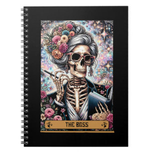 Caderno Espiral Coleção de Notebook Boss Tarot Card