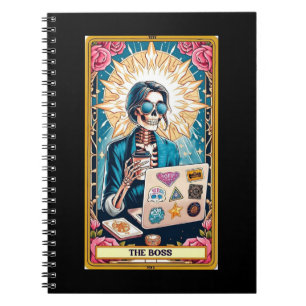 Caderno Espiral Coleção de Notebook Boss Tarot Card