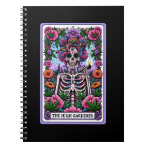 Caderno Espiral Coleção de Notebooks com Placa Tarot do Alto Jardi
