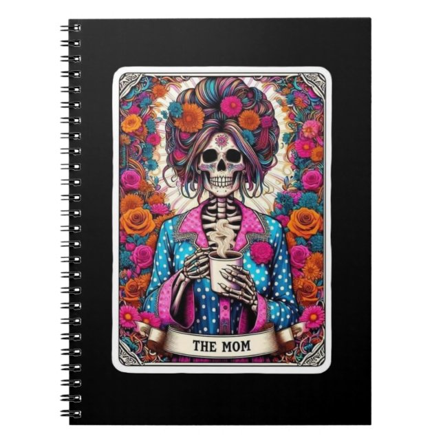 Caderno Espiral Coleção de Notebooks de Tarot da Mãe (Frente)