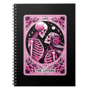 Caderno Espiral Coleção de Notebooks Tarot dos Amantes