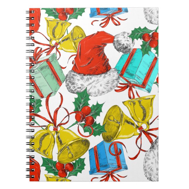 Caderno Espiral Coleção de Vestes de Natal (Frente)
