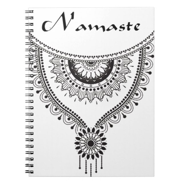 Caderno Espiral Coleção Namaste (Frente)