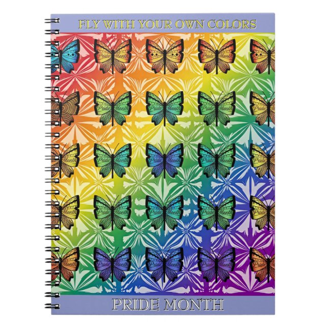 Caderno Espiral Coleção Orgulho em Voo (Frente)