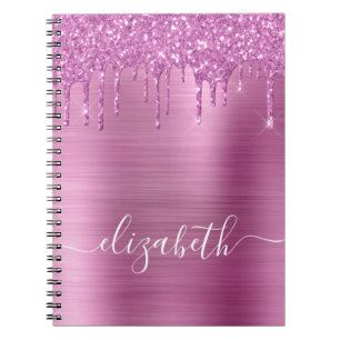 Caderno Espiral Coleta Rosa Personalizada
