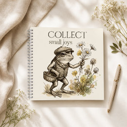 Caderno Espiral “Coletar Pequenas Alegrias”