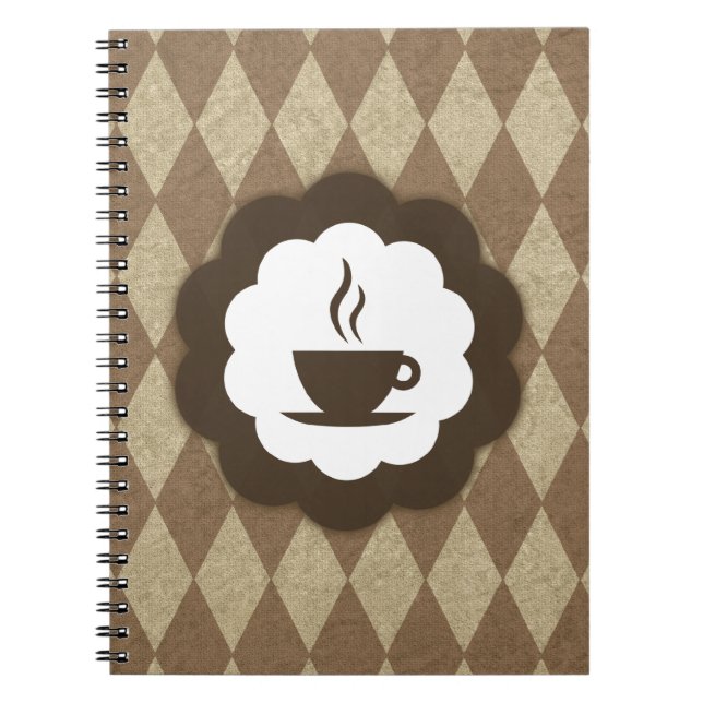 Caderno Espiral colheita de café (Frente)